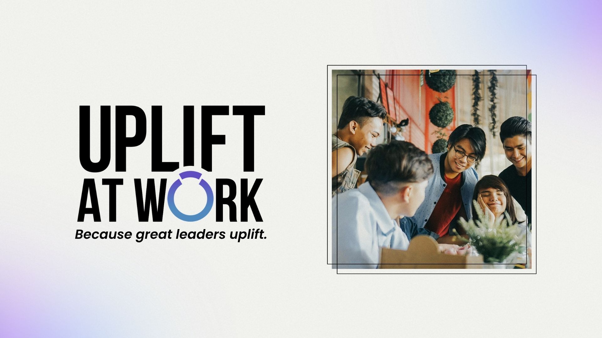 Slide from the Uplift at Work pitch deck